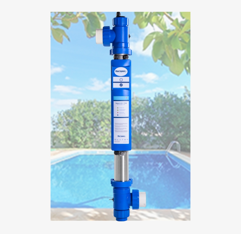 Blue Lagoon Signal Uv-c - Swimming Pool, transparent png