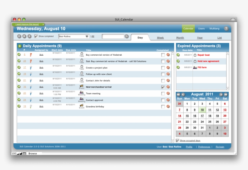 Day View - Filemaker, transparent png