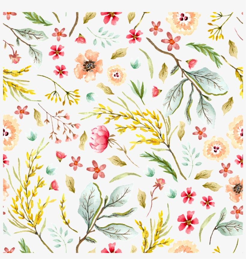 Watercolor Flower - Wallpaper, transparent png