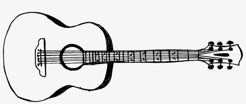 Free Download - Hand Drawn Guitar Png, transparent png