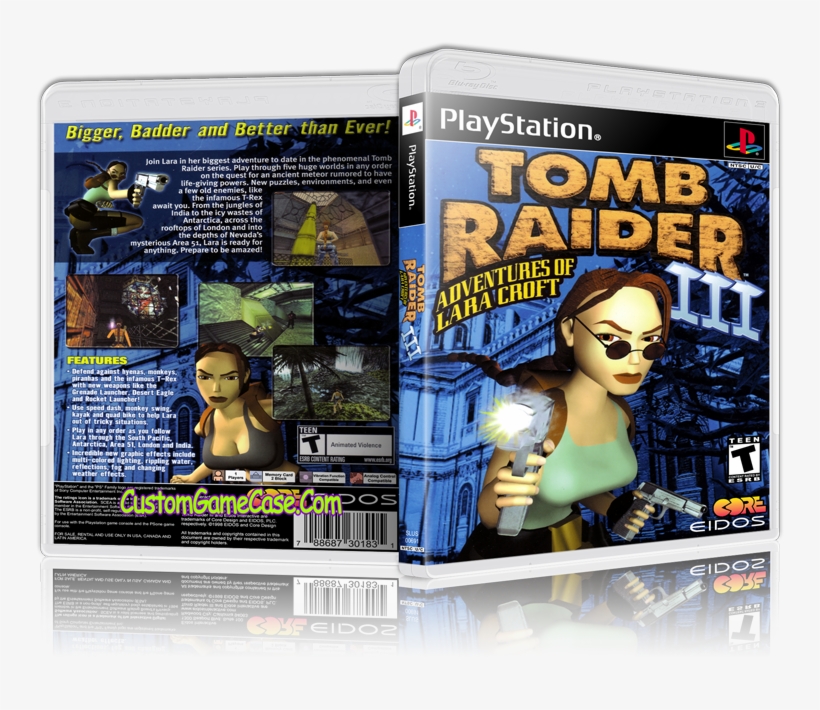 Tomb Raider - Tomb Raider 3 Ps2, transparent png