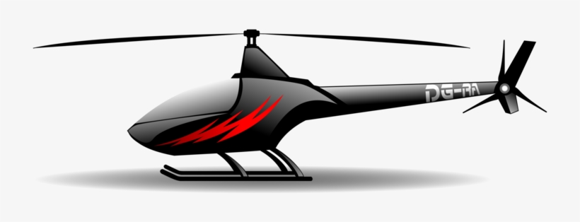 Helicopter Rotor Airplane Aircraft Rotorcraft - Helicoptero Clipart, transparent png