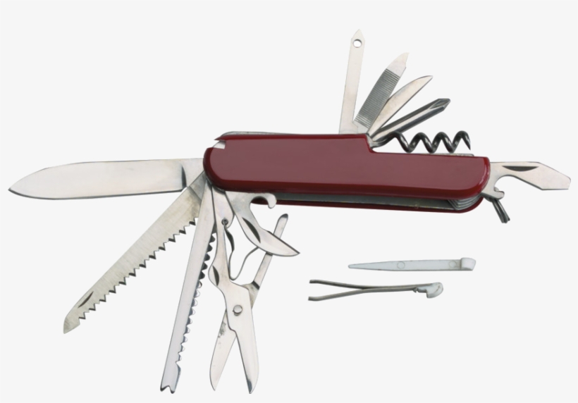Senator 11 Blade Pocket Knife - Multi-tool, transparent png