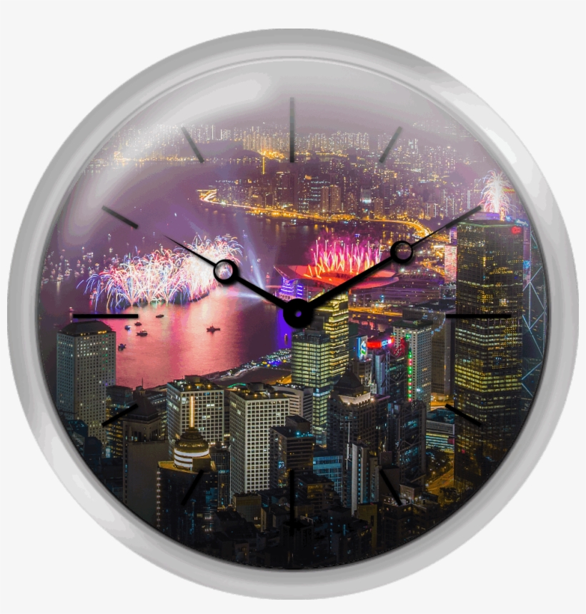 Hong Kong New Year 2013 Fireworks Display - Skyline, transparent png