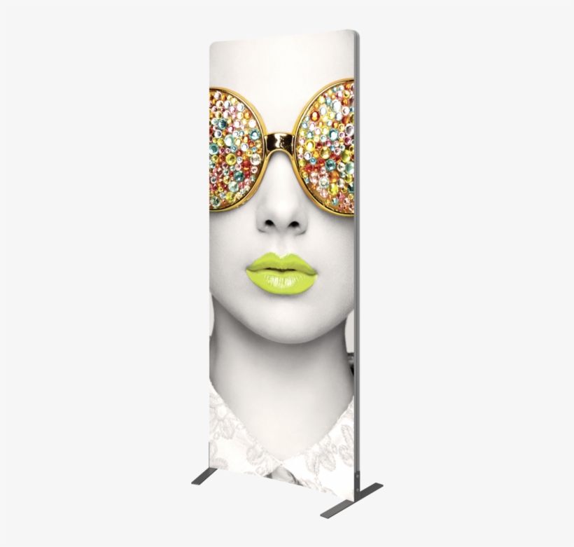 Vector Frame Curved 01 Fabric Banner Display - Illustration, transparent png