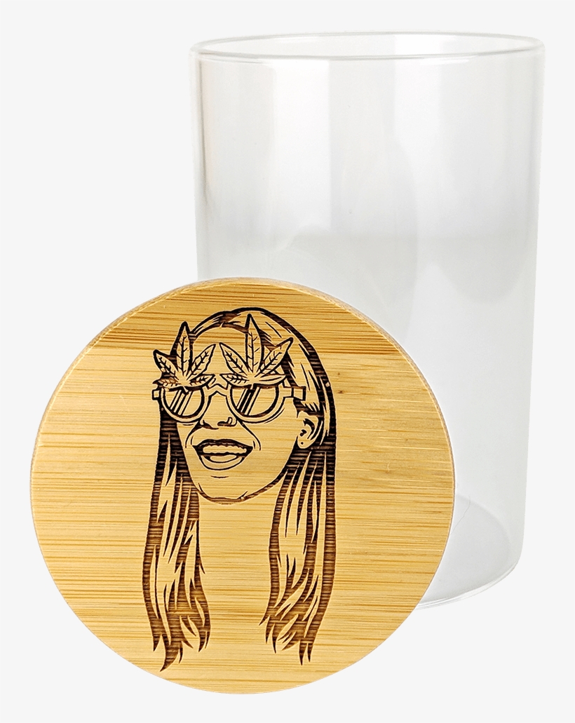 Jessimae “being Blunt” Stash Jar - Sketch, transparent png