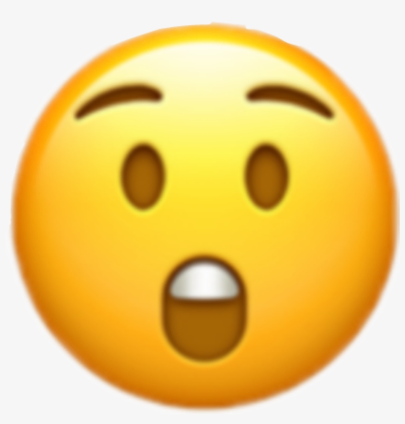 Iphone Emoji Emojis Iphoneemoji Omg Emojisticker Png Cara De Asombro Emoji Iphone 22x22 Png Download Pngkit