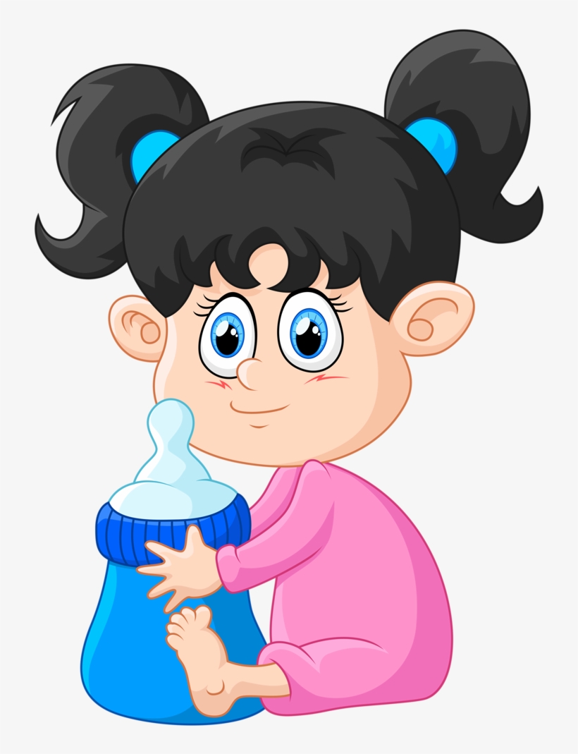 5 - Imagenes De Una Niña Tomando Leche, transparent png