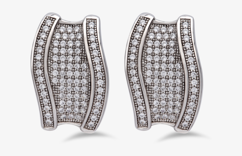 Embellished Stud Earrings - Earrings, transparent png