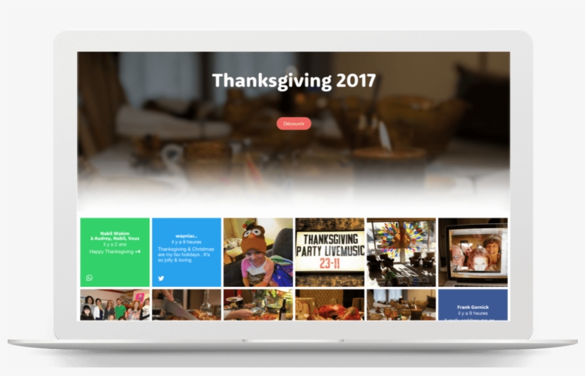 Collect And Share Your Favorite Thanksgiving Memories - Online Advertising, transparent png