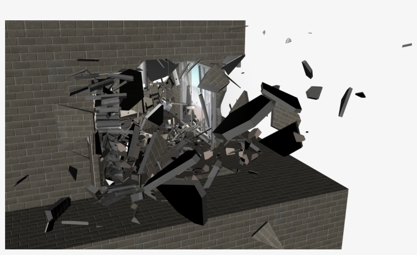 A Destroyed Looking Environment From The Interior Room - House, transparent png
