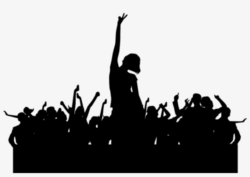 Free Png Party People Silhouettes Png - Party People Silhouette Png, transparent png