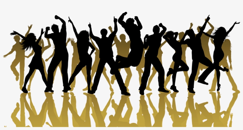 Group Dance Silhouette Png, transparent png