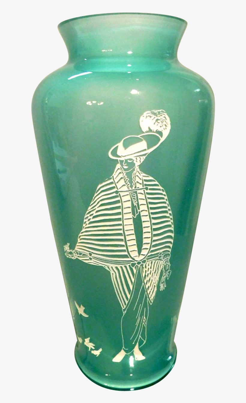 Fenton 1992 Connoisseur Collection Lmt Edition Sea - Vase, transparent png