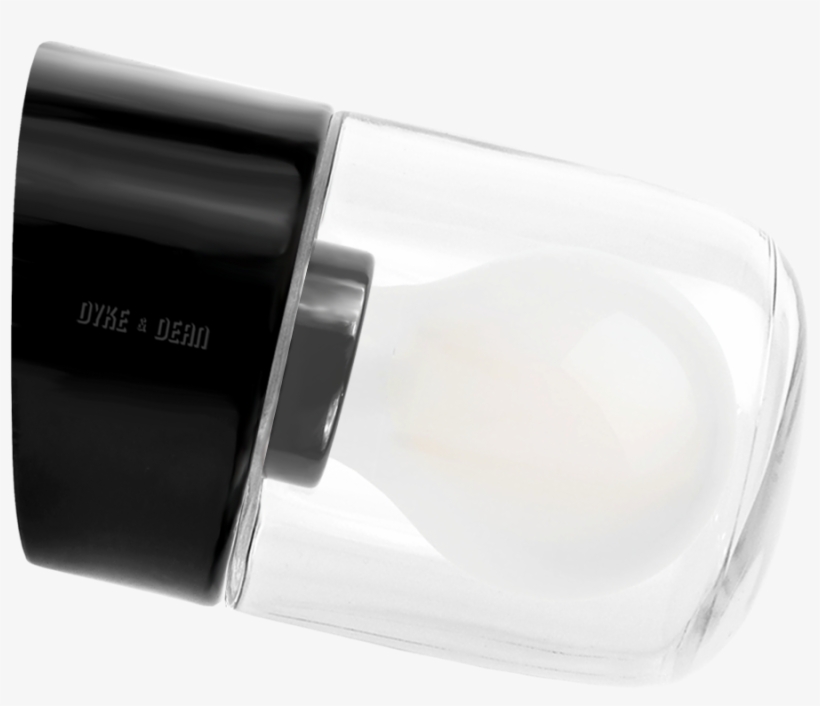 Black Ceramic Angled Rear Wired Wall Lamp - Nail Care, transparent png