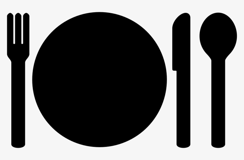 Place Setting Silhouette - Circle, transparent png