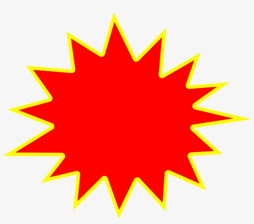 0411 668 - Sale Burst, transparent png