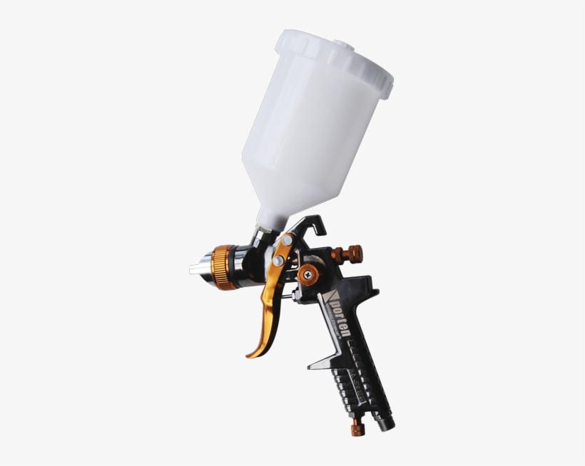 Hvlp Gravity Feed Spray Gun Of - Rifle, transparent png