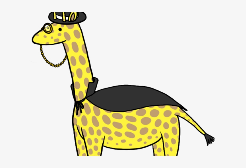Tail Clipart Giraffe - Giraffe, transparent png