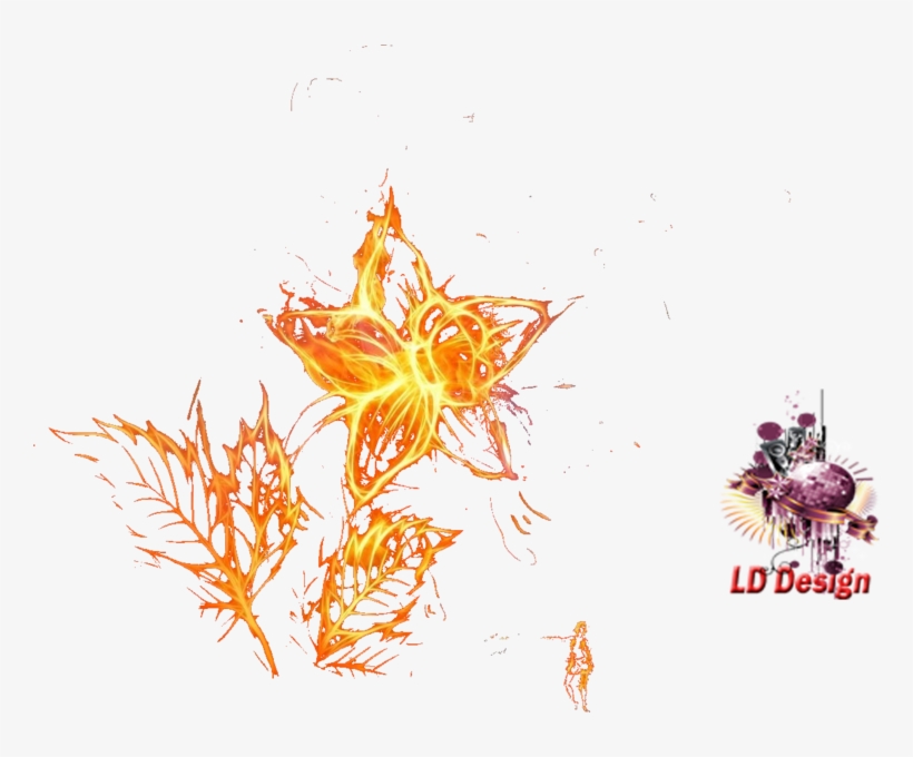 Share This Image - Fire Flower, transparent png