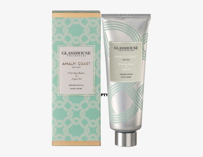Amalfi Coast Sea Mist 125ml Glasshouse Hand Creme - Amalfi Coast, transparent png
