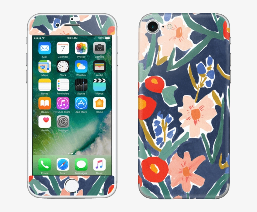 Flower Field Skin Iphone - سعر ايفون 7 بلس 256 جيجا, transparent png