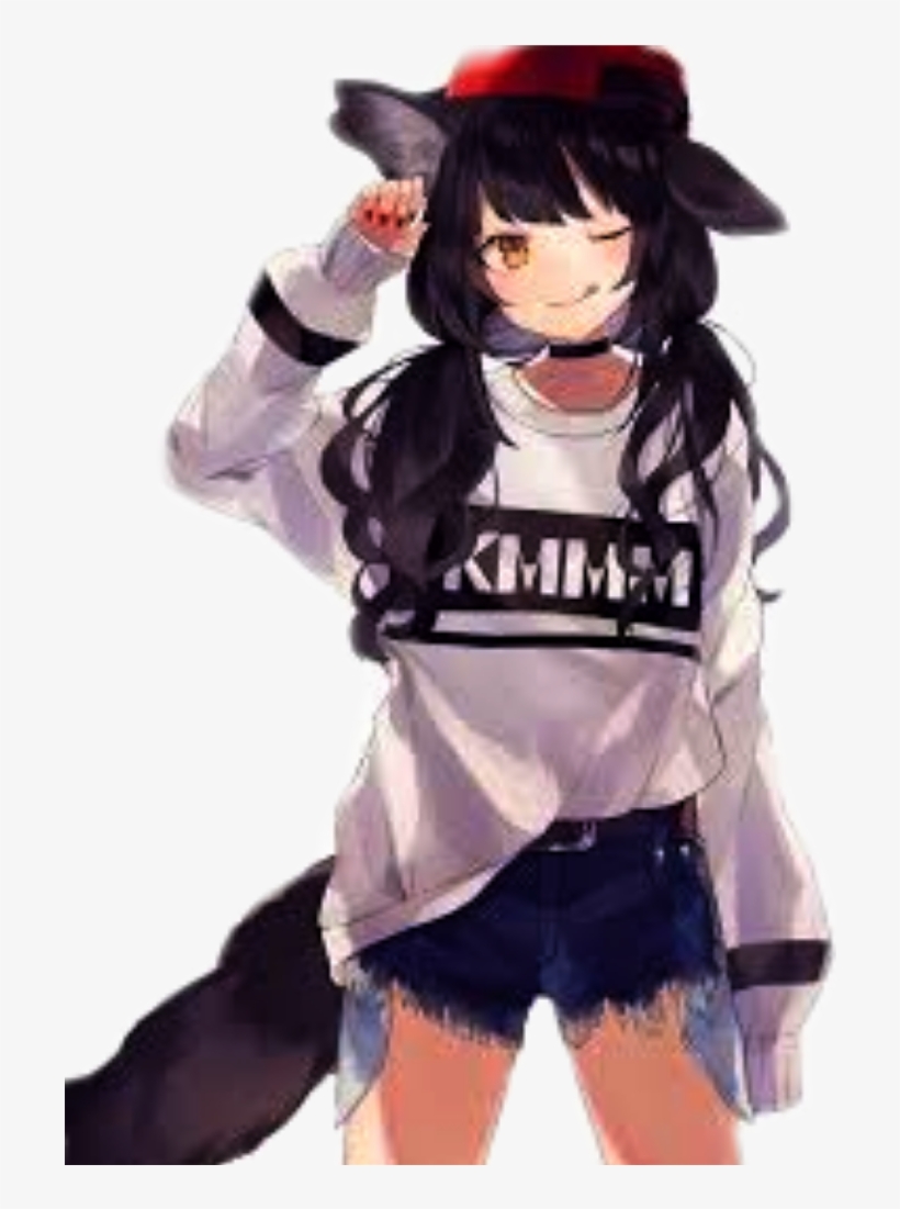 Anime Sticker - Imagenes De Anime Neko Girl, transparent png