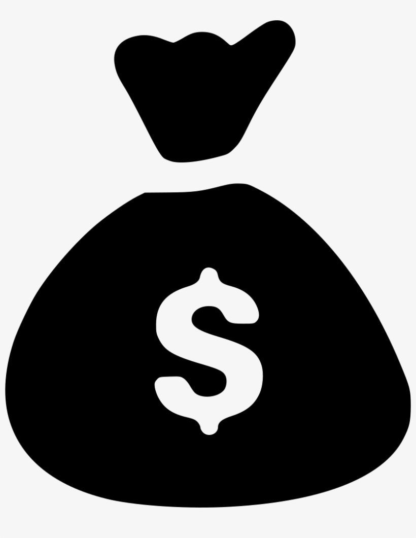 Money Bag Comments - Money Bag Icon Png, transparent png