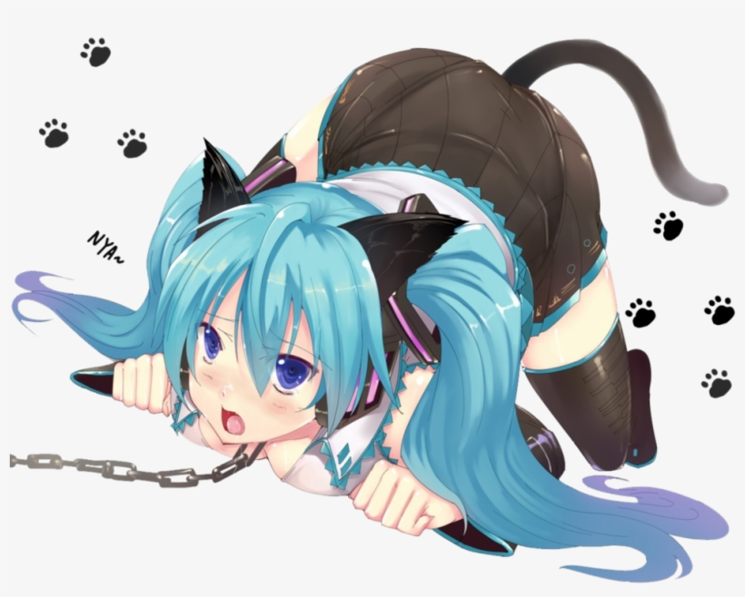 Hatsune Miku Clipart Neko - Hatsune Miku Neko Png, transparent png