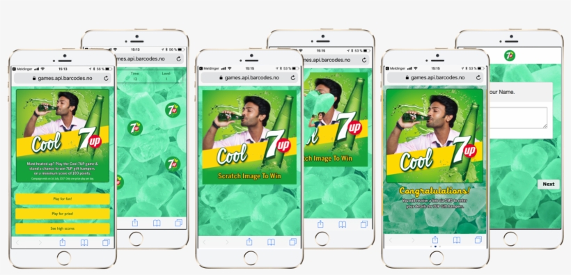 7up Engage With Gamification - Smartphone, transparent png