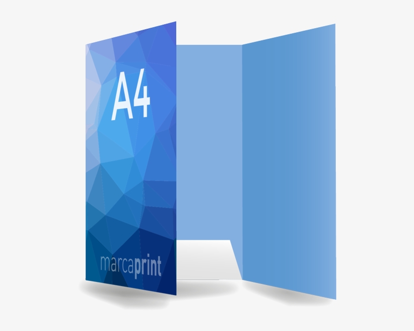 Impresión De Carpetas De Empresa A4 3 Caras Con Solapa, transparent png