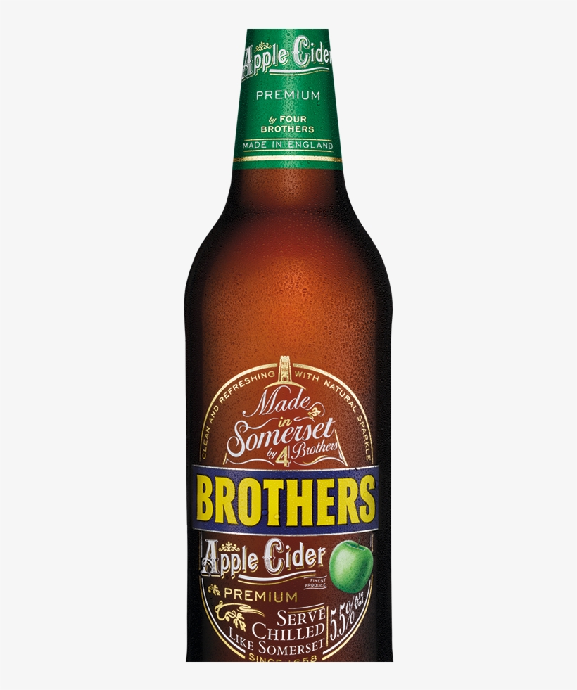 Brother Apple - Beer Bottle, transparent png
