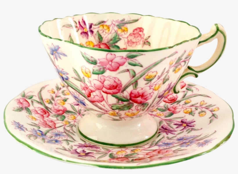 Hammersley England Bone China Bridal Rose Teacup And - Garden Roses, transparent png