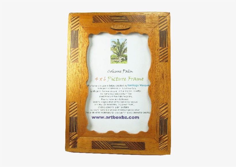 Cohune Palm Picture Frame - Rabbit, transparent png