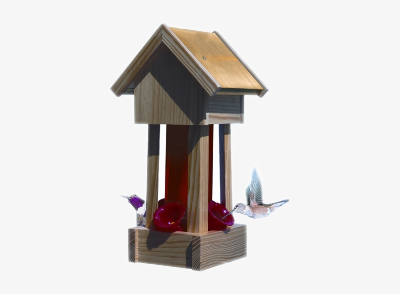 Perky-pet Wishing Well Hummingbird Feeder, 16oz - Outhouse, transparent png