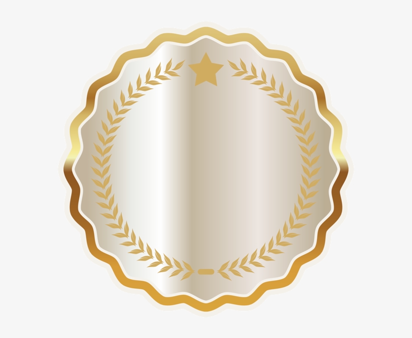 Discover - Golden White Labels Png, transparent png