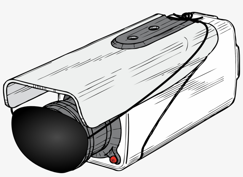 A Patched Surveillance Camera - Surveillance Camera, transparent png