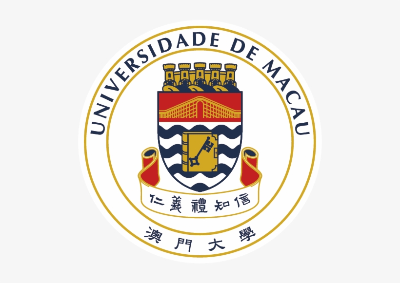 The Emblem Of The University Of Macau Features A Five-towered - University Of Macau Logo Png, transparent png