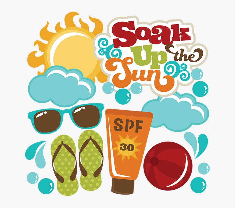 Soak Up The Sun Svg Files For Scrapbooking Sun Svg - Miss Kate Cuttables Pool Party, transparent png