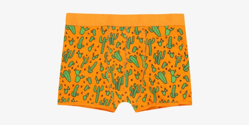 Cactus Men's Cactus Boxer Shorts - Board Short, transparent png