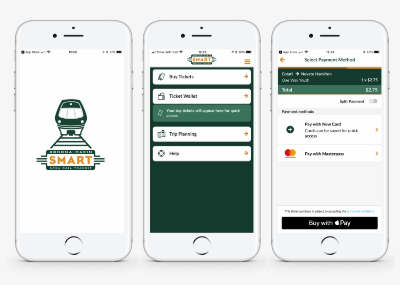 Smartapmp-1 - Sonoma-marin Area Rail Transit, transparent png