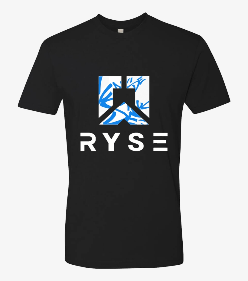 Black With White/blue Graffiti Tee - Attractions Of Youth Barns Courtney, transparent png