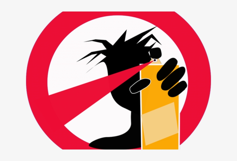 Peace Sign Clipart Graffiti - Anti Graffiti, transparent png