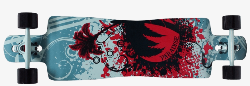 You Are Here - Graffiti Longboard, transparent png