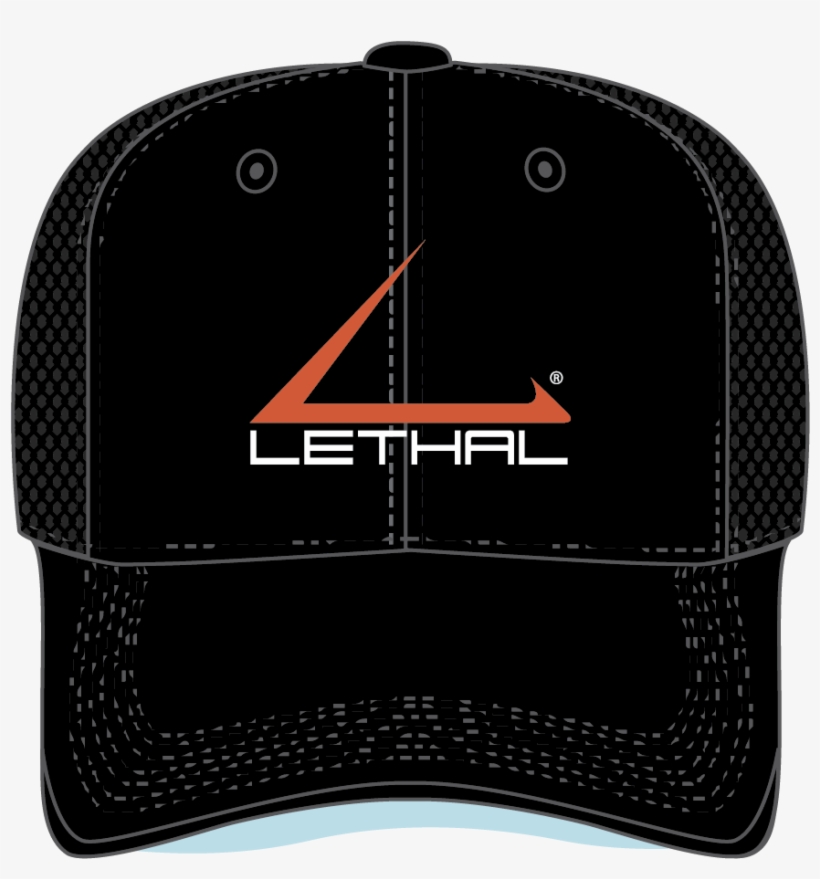 Logo Mesh Back Hat - Leath, transparent png