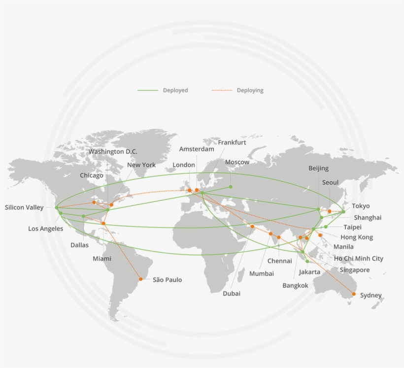 Zenlink Sd-wan Cloud Connect - World Map Gif Animated Blue Tech, transparent png