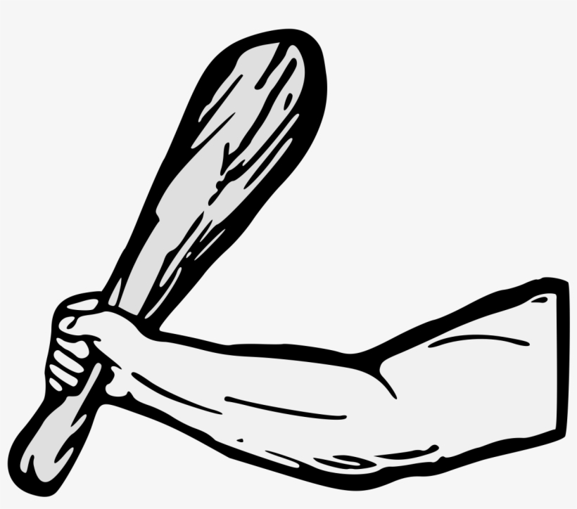 Arm Fesswise Maintaining A Club, transparent png