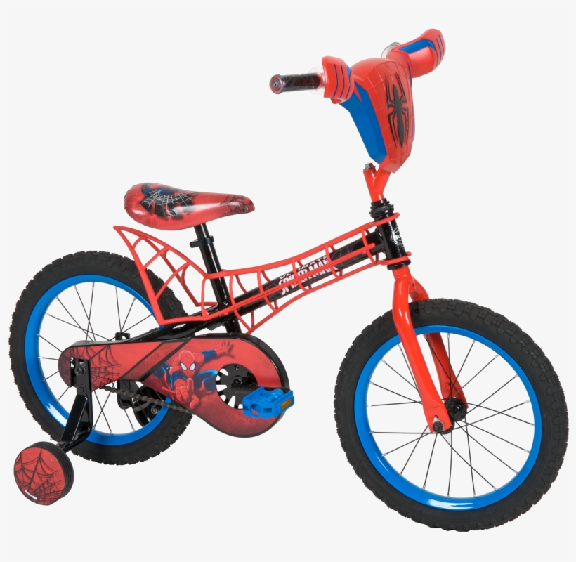 Huffy Spiderman Bike, transparent png