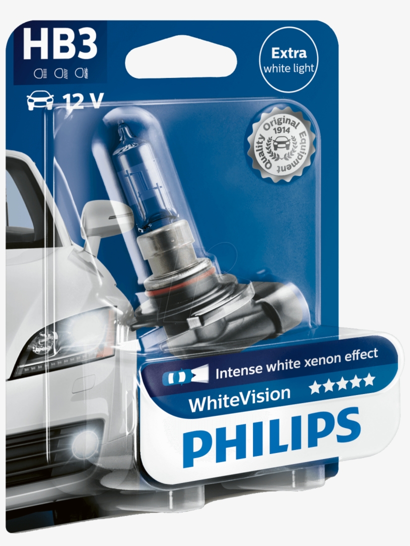 9005whvb1 - Philips Vision Plus 60 Hb4, transparent png