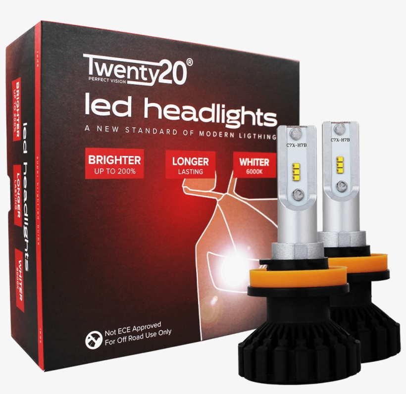 H11productimage - H4 55w Led Headlights, transparent png